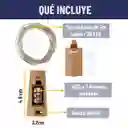 Luces Led Guirnalda Con Corcho Botella Hada X10 Unidades