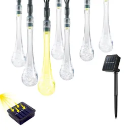 Guirnalda Solar Hada Gotas Maxwell 7m 30 Luces Led Navidad