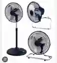 Ventilador 3 En 1 Mesa , Pared Y Base 3 Velocidades