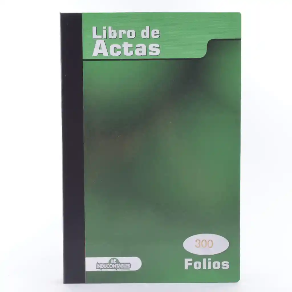 Libro De Actas X 300 Folios Pasta Dura