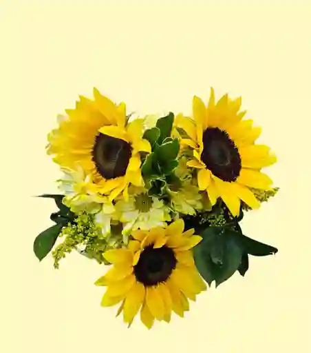 Bouquet Mini De Girasoles