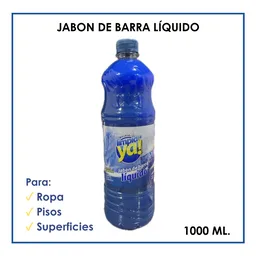 Jabon De Barra Liquido 1000ml (despercude Y Desmancha)