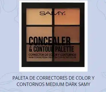 Paleta De Correctores De Color Y Contornos