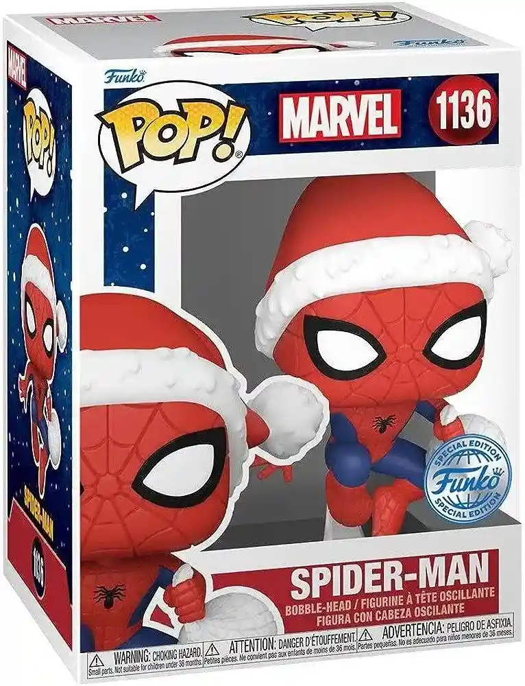 Funko Pop Spiderman Navidad Edición Especial