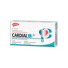Cardial B 5mg X 20 Comprimidos