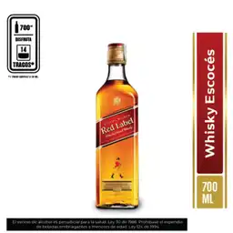 Whisky Red Label 700 Ml