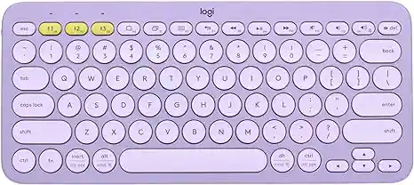 Teclado Bluetooth Logitech K380 Lavanda