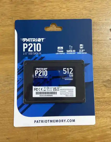 512gb Ssd Unidad De Almacenamiento Patriot P210 2.5 Ssd Sata Iii