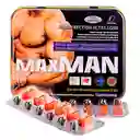 Potenciador X6 Retardante Masculino Max Man American Usa Booster Pene Erección Duro