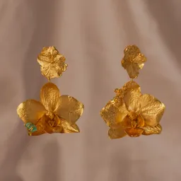 Aretes Orquídea Phalaenopsis Hortensia