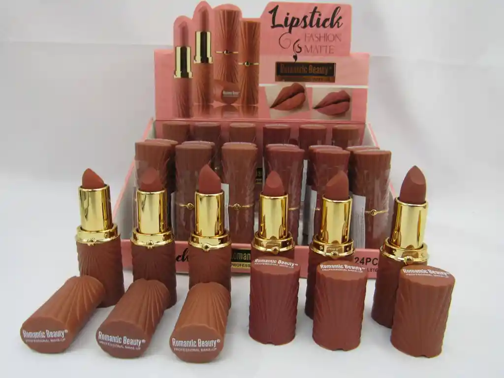 Labial Lipstick Fashion Matte Romantic Beauty 8169 Ref 287