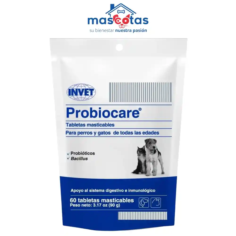 Probiocare X 60 Tabletas Masticables