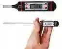Termómetro Digital De Cocina Espeto De Acero Inoxidable