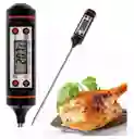Termómetro Digital De Cocina Espeto De Acero Inoxidable, 14,5 Cm