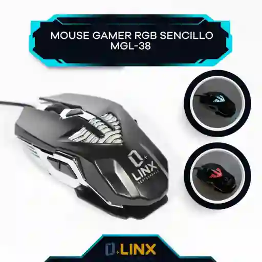 Mouse Gamer Mgl-38