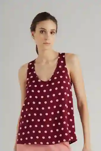 Camisa De Pijama Sin Mangas Para Dama Marca Options Intimate Ref 1846041