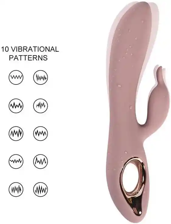 Vibrador Doble Estimulación Kate Recargable Shequ