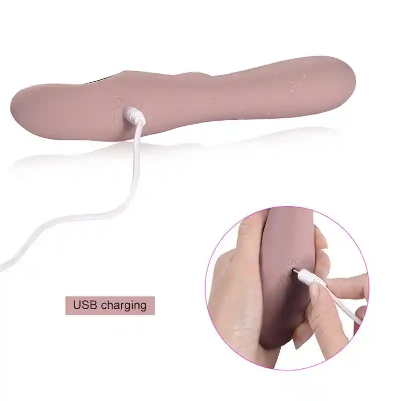 Vibrador Doble Estimulación Kate Recargable Shequ