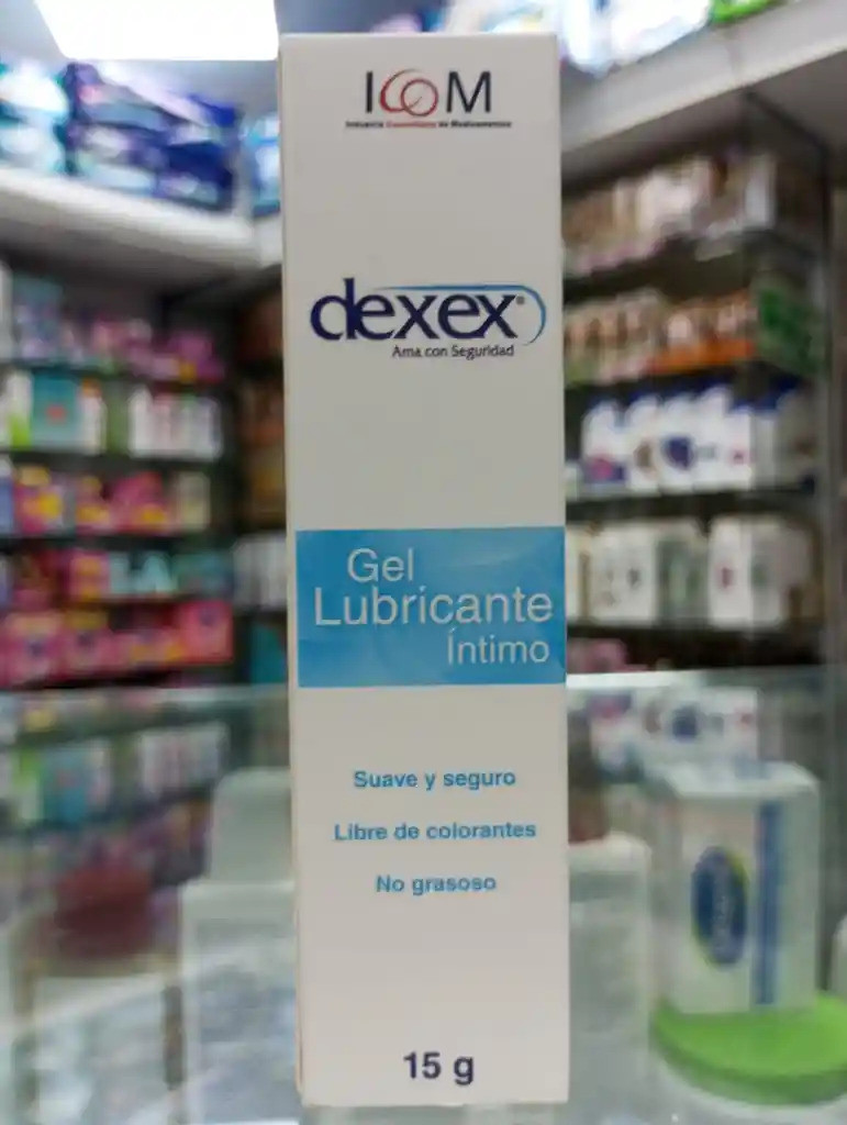 Gel Lubricante Intimo Dexex 15 Gr Icom