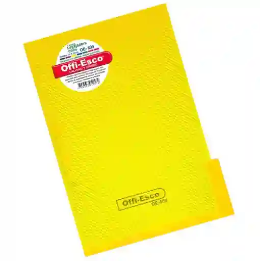 Carpeta Legajadora Oficio Plástica Oe-809 Colores Surtidos