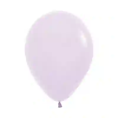 Bombas Globos R12 Pastel Mate Lila Paquete X 10
