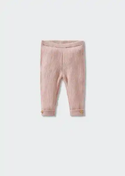 Leggings Soup Rosa Pastel Talla 63 Niños Mango