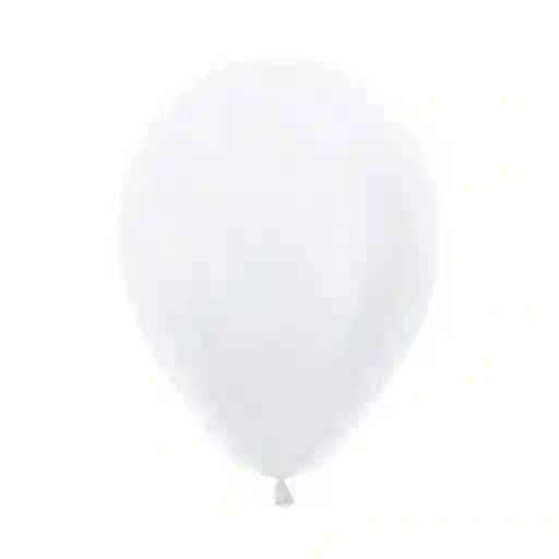 Bombas Globos R12 Satin Perla Paquete X 10. Sempertex