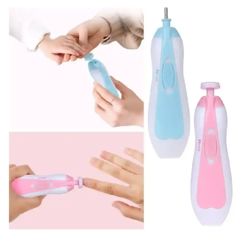 Cortauñas Electrico Para Bebe 6 En 1 Manicure Niños