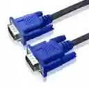 Cable Vga 1.8 Metros Azul Cable Grueso Resistente | Uso Rudo