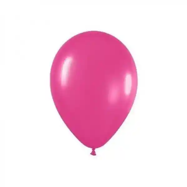 Bombas Globos R12 Metal Fucsia Paquete X 10 Sempertex