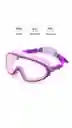 Gafas De Natacion Kids Tipo Careta Color Morado Con Estuche