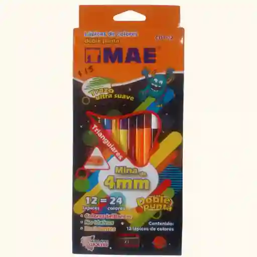 Colores Mae Triangulares Doble Punta