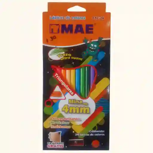 Colores Triangulares Mae 4mm