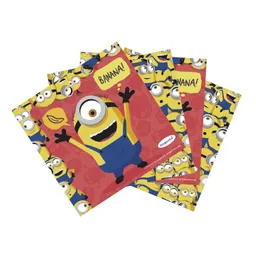 Servilleta Minions 13 X 13 Cm Sempertex X 16 Unidades