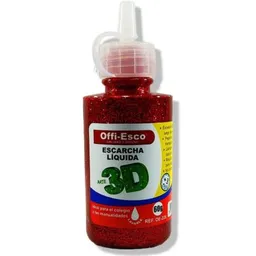 Escarcha Liquida Rojo Navidad 60 Gm Offi Esco Oe-226