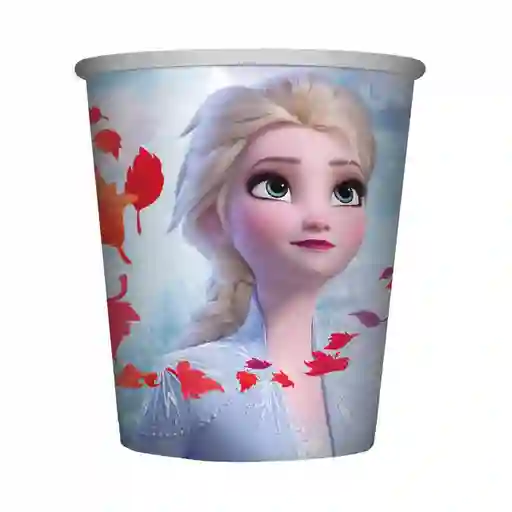 Vaso Desechable Frozen De Carton 9 Oz X 8 Und Sempertex