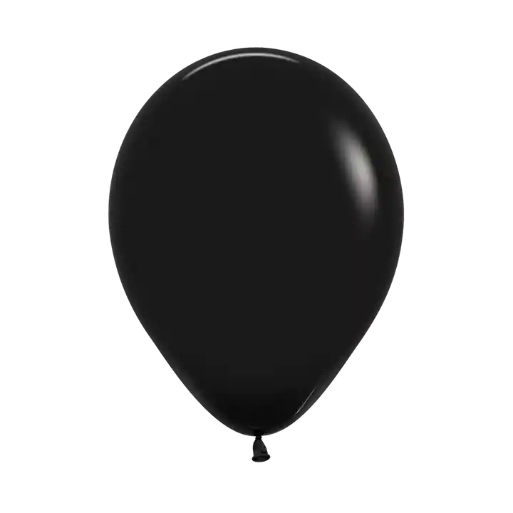 Bombas Globos R12 Fashion Negro X 10 Und Sempertex