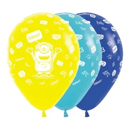 Bombas Globos R12 Fashion Minions Surtido X 10