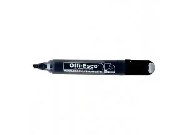 Marcador Permanente Offi-esco Oe-520 Negro