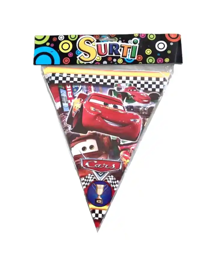 Banderines Cars 22 X 19 Cms