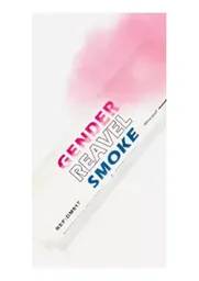 Bengala Revelacion De Genero Humo Rosado