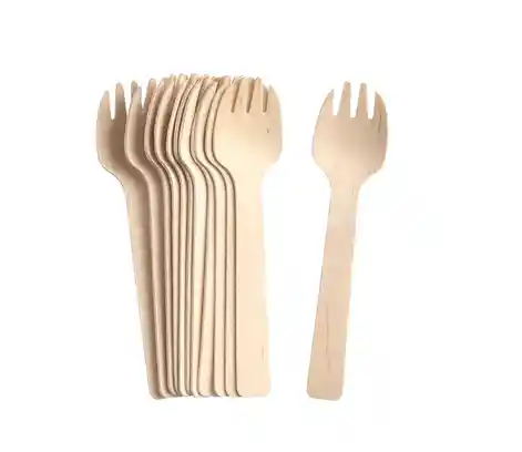 Tenedores De Madera X 20 Unds Oxo Biodegradable