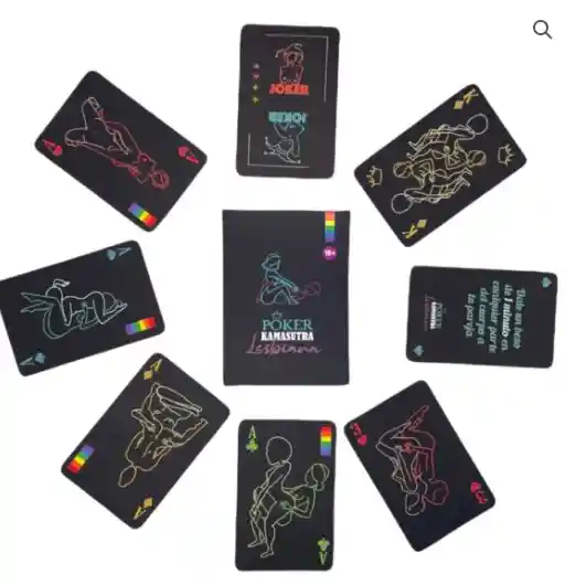 Juego De Cartas Eroticas Poker Kamasutra Lesbianas