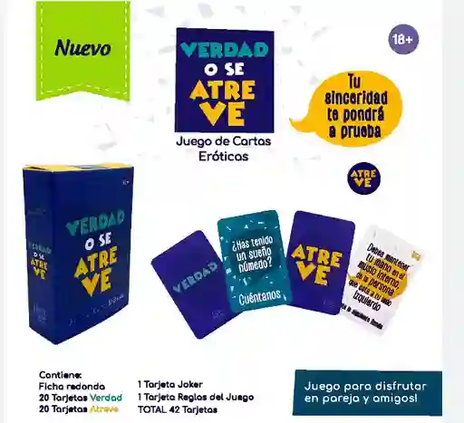 Cartas Eroticas Poker Verdad O Se Atreve