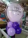 Arreglo Con Globos Feliz Cumpleaños