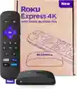 Convertidor Smart Tv Roku Express 4k Con Control Remoto Por Voz Pro Dispositivo De Streaming Tv Gratis Y En Vivo