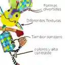 Juguete Sonajero Didactivo Texturas Para Bebe Armadillo