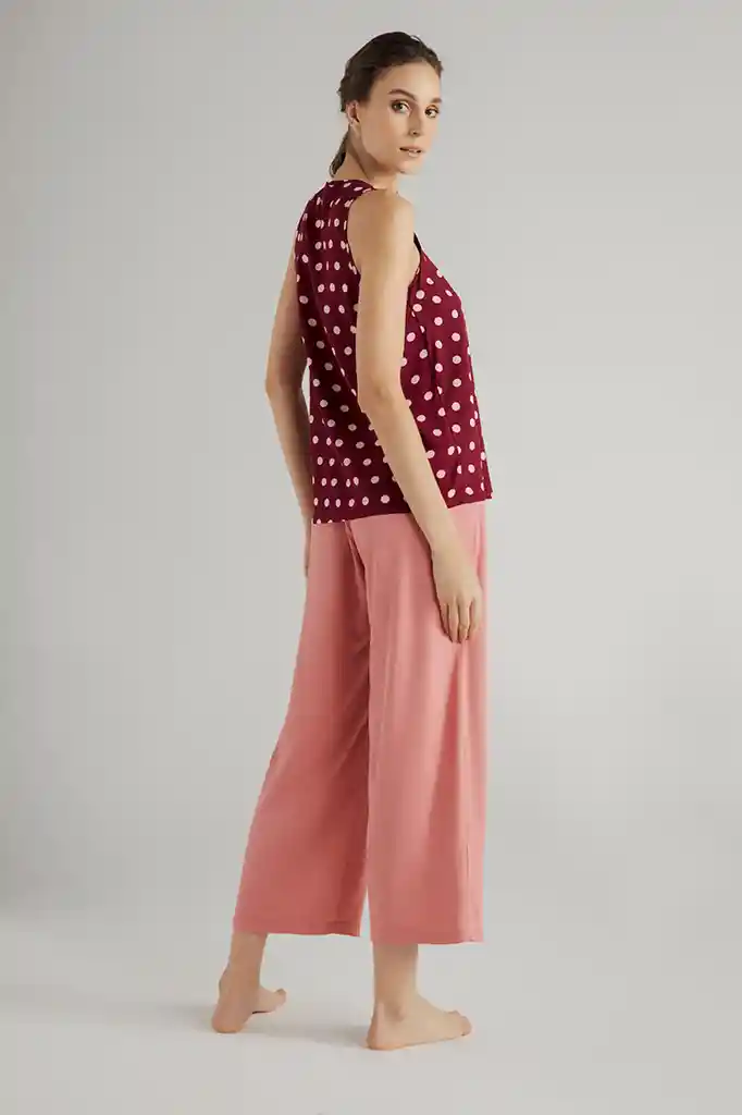 Camisa De Pijama Sin Mangas Para Dama Marca Options Intimate Ref 1846041