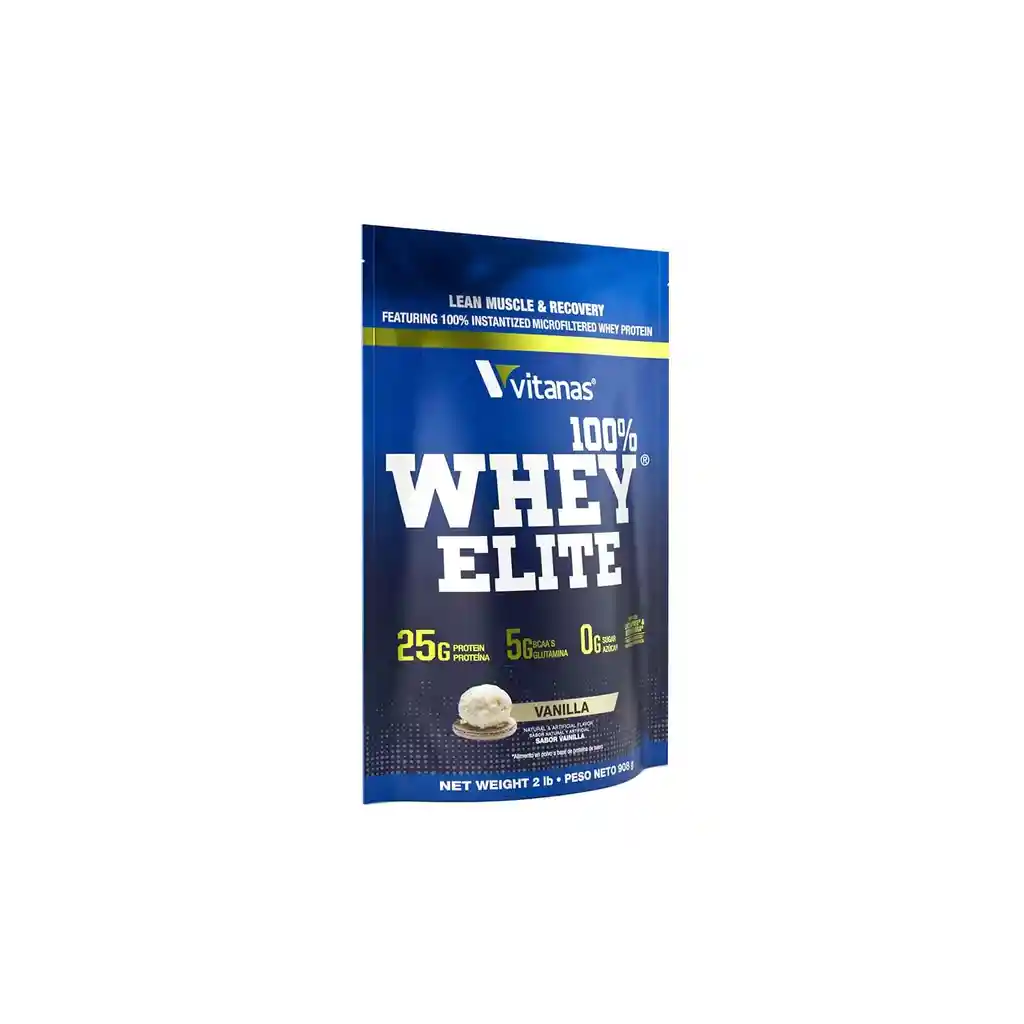 Whey Elite 5lbs 100% Vitanas 25g