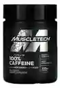 Muscletech, Línea Esencial, Cafeína Al 100 % Platino, 220 Mg, 125 Comprimidos